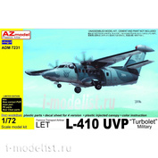 ADM7231 AZ Model 1/72 Aircraft L-410 UVP 