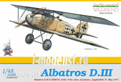 8437 Eduard 1/48 Биплан Albatros D. III