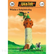 Wektor 028 Wektor  Бумажная модель Wieża z księżniczką