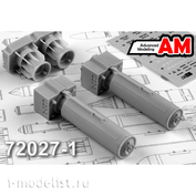 AMC72027-1 Advanced Modeling 1/72 RBC-500 AO-2.5 RTM, single-use 500 kg bomb cartridge without nose cone