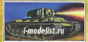 100012 Zebrano 1/100 Советский огнеметный танк КВ-8