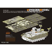 PE351100 Voyager Model 1/35 Photo Etching for Modern British FV510 Warrior TES(H) AIFV with Armor 2011 Version Upgrade Kit