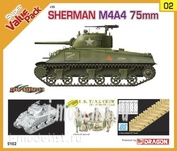 9102 Dragon 1/35 Sherman M4A4 75mm