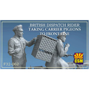 F32-062 Copper State Models 1/32 Британский связной, toставляющий почтовых голубей на переtoвую
