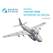 QD48394 Quinta Studio 1/48 3D Декаль интерьера кабины A-6E TRAM (Kinetic)