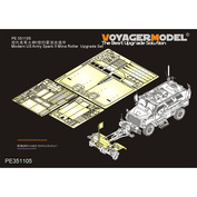 PE351106 Voyager Model 1/35 Набор улучшений M1235 MAXXPRO Dash DXM c Spark (для PANDA HOBBY PH35044)