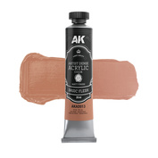 AKAD013 AK Interactive Акриловая краска ARTISTIC DENSE в тюбике - Базовый телесный / BASIC FLESH – ARTISTIC DENSE ACRYLIC COLOR