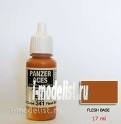 70341 Vallejo acrylic Paint `Panzer Aces` Nude-basic / Flesh Base