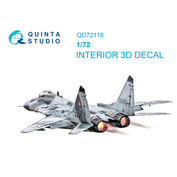 QD72118 Quinta Studio 1/72 3D Декаль интерьера кабины М-29A (NATO) (Т$ач/IBG Models)