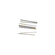 42561 JAS Mini drill HSS 6542 (M2) titanium coated d 0.6 mm 10 pcs.