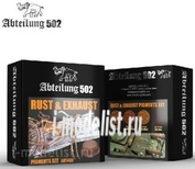 ABT403 Abteilung 502 pigment Set RUST & EXHAUST PIGMENTS SET (Rust and exhaust)