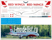 321-07 PasDecals 1/144 Декаль на A321 (звезда) Red Wings