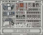 Eduard 32570 1/32 Color photo etched parts for Bf 109G-6 interior    