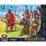 80021 Ark-models Индейцы, набор из восьми фигур