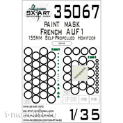 35067 SX-Art 1/35 Paint Mask for French Auf 1