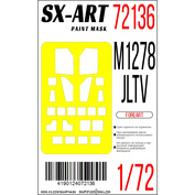 72136 SX-Art 1/72 Окрасочная маска JLTV M1278 (Foreart)