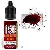 1709 Green Stuff World Acrylic Paint Color Coagulated Blood 17ml / Coagulated Blood