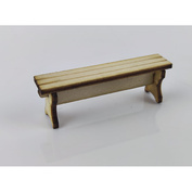 LSH8101 Laser Hobby 1/35 Wooden bench, type 1