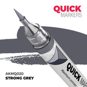 AKMQ020 AK Interactive Маркер QUICK MARKER - Сильный серый / Strong Grey