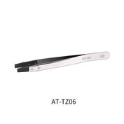 AT-TZ06 DSPIAE Antistatic Stainless Steel Tweezers with Blunt Tip
