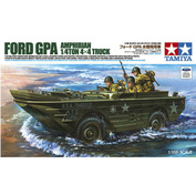 Tamiya 35336 1/35 Us vehicle - Ford GPA amphibian 4x4 with 3 figures