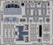 Eduard SS343 1/72 Color photo etched parts for interior Nimrod.