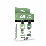 AK1555 AK Interactive Paint Set Dual Exo - 11A Ghostly Green & 11B Rebellious Green