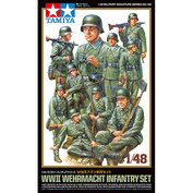 32602 Tamiya 1/48 Немецкие пехотинцы (10 фигур)