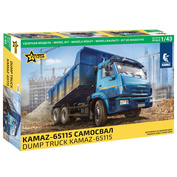 43006 Zvezda 1/43 Самосвал KAMAZ-65115