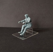 DMS-43008 ДМС 1/43 Фигурка Тракторист СХТЗ 15/30