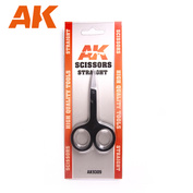 AK9309 AK Interactive Ножницы прямые для фfromfromравления / Scissors Straight (Special PHOTOETCHED)