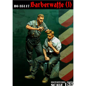 B6-35117 Bravo-6 1/35 Barberwaffe (1) / Парикмахерская (1)