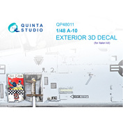 QP48011 Quinta Studio 1/48 Экстерьер для A-10 (Italeri)