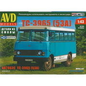 4063AVD AVD Models 1/43 Автобус ТС-3965 (53А)