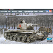84814 Hobby Boss 1/48 Russian KV -1 Model 1942 Lightweight Cast Tank