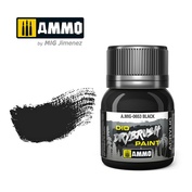 AMIG0653 Ammo Mig Paint for Dry Brush Technique DRYBRUSH Black Brown