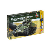 15651 Italeri 1/56 2-я Мировая: Танк М4 Sherman 75мм