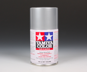 85083 Tamiya spray Paint TS-83 Metallic Silver (recommended for black coating TS-14)