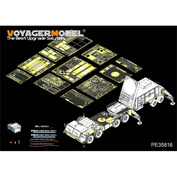 PE35816 Voyager Model 1/35 Photo Etching for Modern U.S.AN/MPQ-53 Radar with Tractor M983 Basic