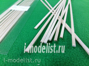 5153 Svmodel Rails 2x4 mm-length 300 mm-basswood-10 PCs