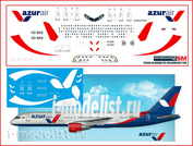 757200-03 PasDecals 1/144 Декаль на Boeing 757-200 AZUR AIR