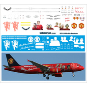 320-56 PasDecals 1/144 Декаль на A320 Air Asia Manchester