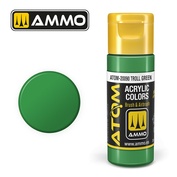 ATOM20090 Ammo Mig Акриловая краска ATOM COLOR Зеленый тролль / Troll Green