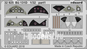 32925 Eduard 1/32 Фототравление для модели Bü 131D