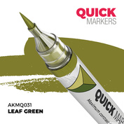 AKMQ031 AK Interactive Маркер QUICK MARKER - Зелёный лист / Leaf Green