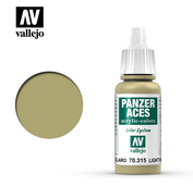 70315 Vallejo acrylic Paint `Panzer Aces` Light mud / Light Mud