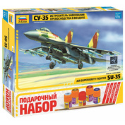 7240П Zvezda 1/72 Подарочный набор: Истребитель завоевания превосходства в воздухе Су-35