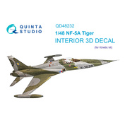 QD48232 Quinta Studio 1/48 3D Cabin Interior Decal NF-5A (Kinetic)