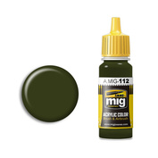 AMIG0112 Ammo Mig Acrylic paint SCC 15 (BRITISH 1944-45 OLIVE DRAB) (olive main, 1944-45, UK)