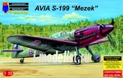 KPM0019 Kovozavody Prostejov 1/72 AVIA S-199 „MEZEK“